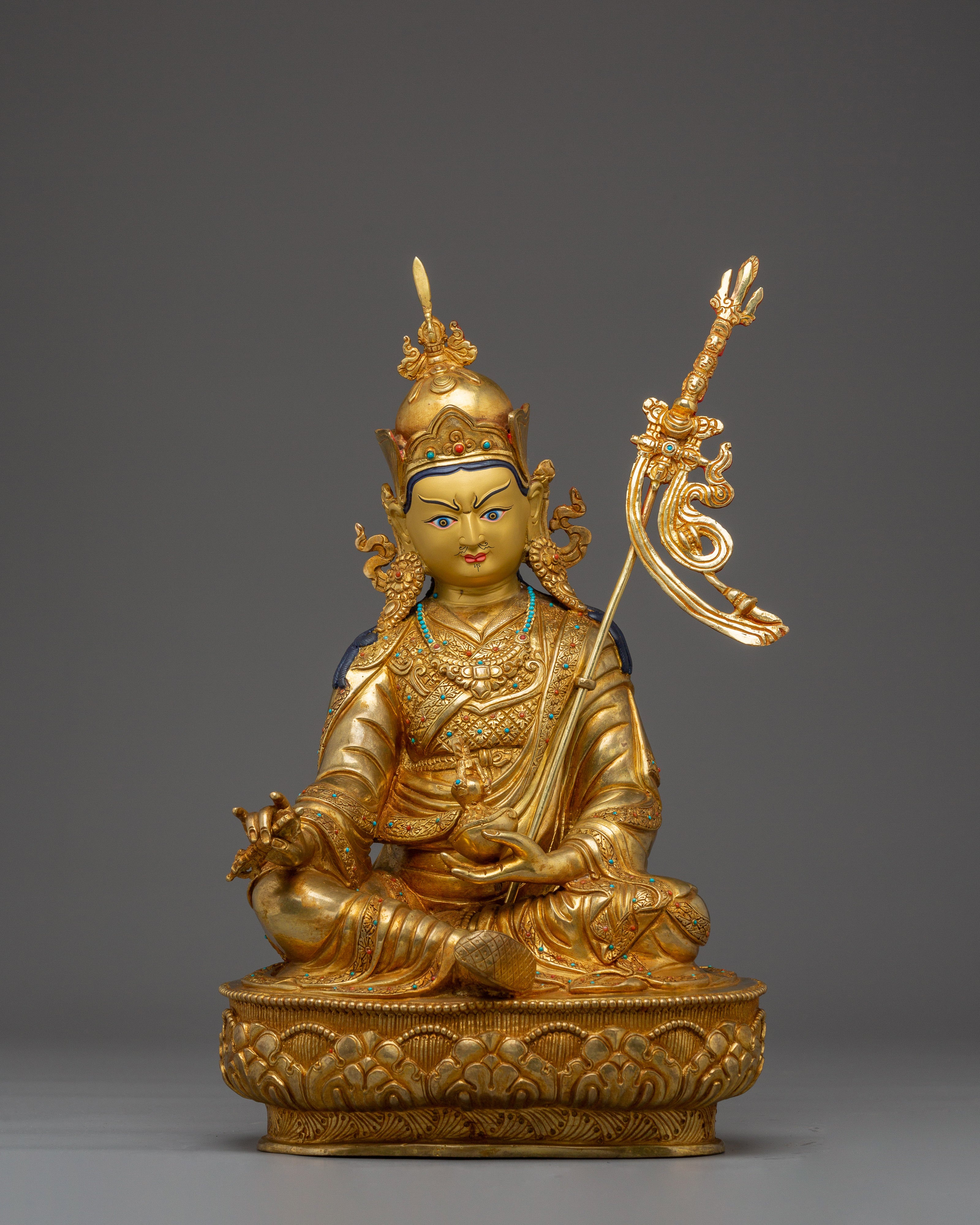 Tantric Buddhism Icon Guru Rinpoche Art