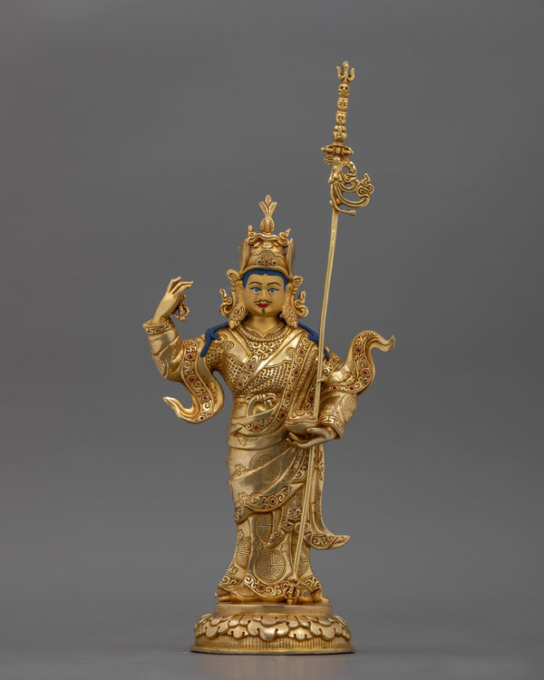 traditional-standing-guru-rinpoche-statue