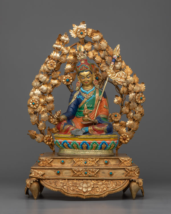 Guru Rinpoche With Throne 