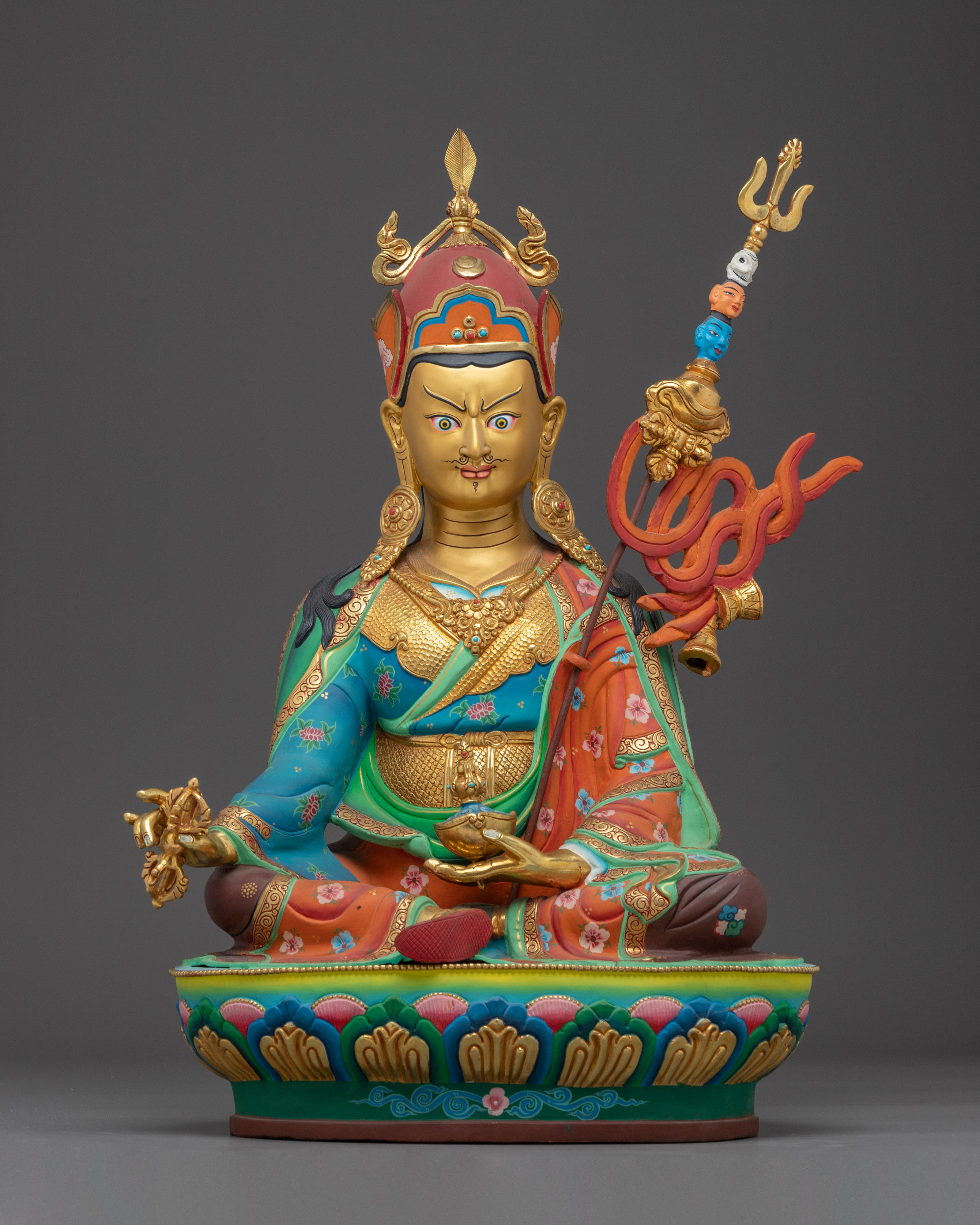 Guru Rinpoche Statue: The Buddhist Vajra Master