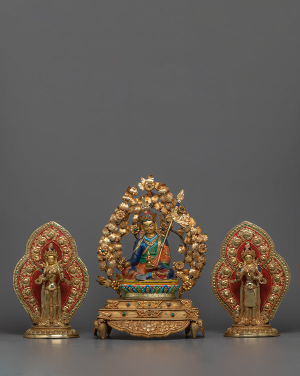 Guru Rinpoche with Beautiful Consort