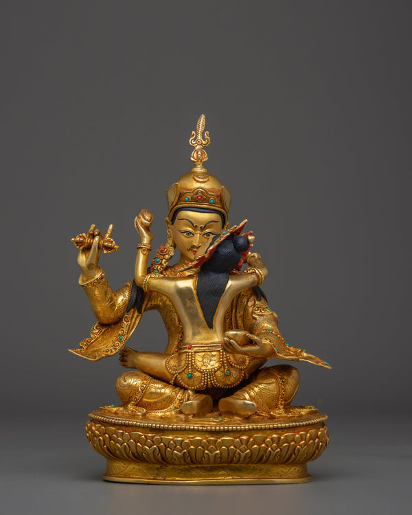 divine-tantric-master-guru-rinpoche-with-consort-statue