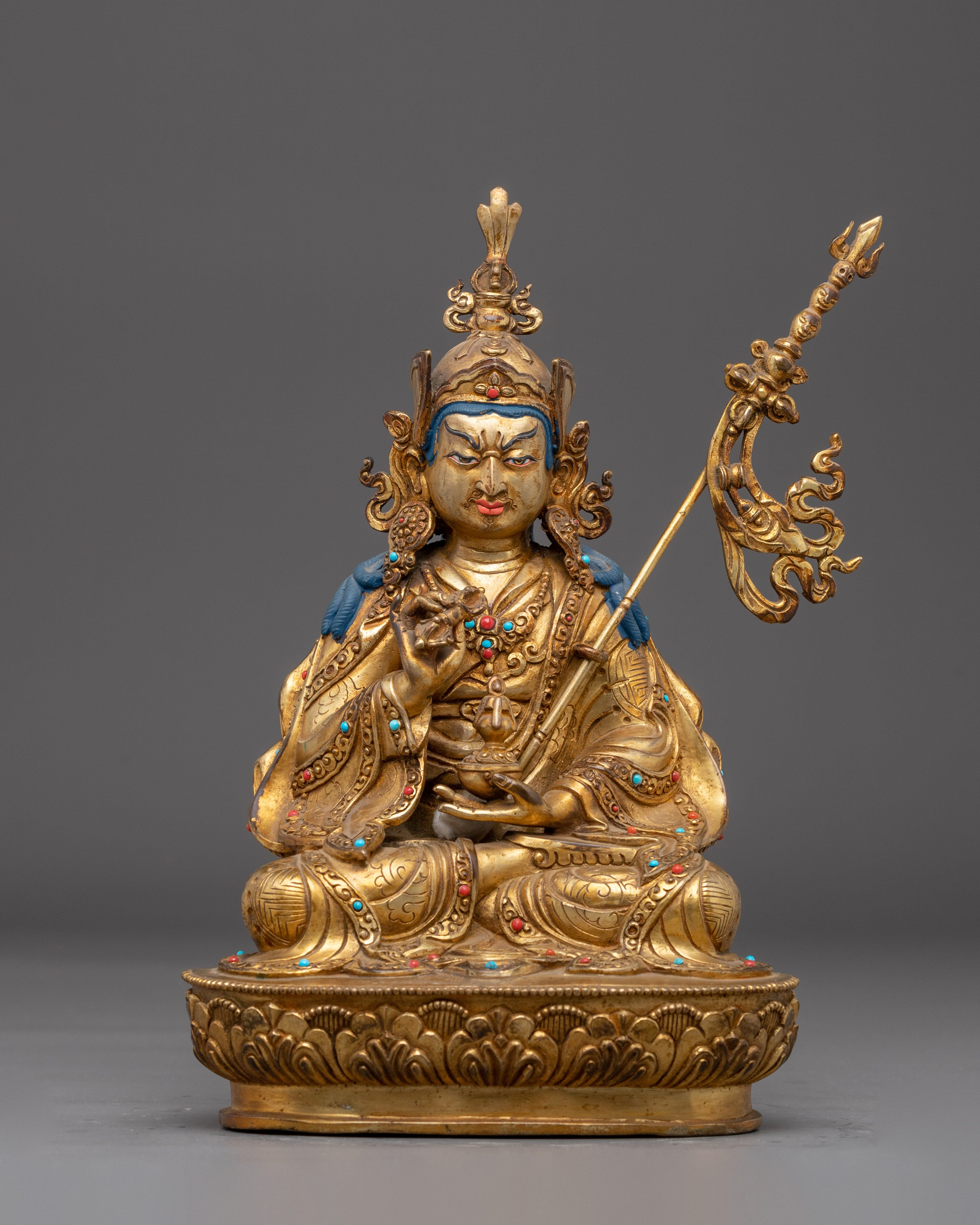 Statue of Guru Tsokye Dorje: Form of Padmasambhava