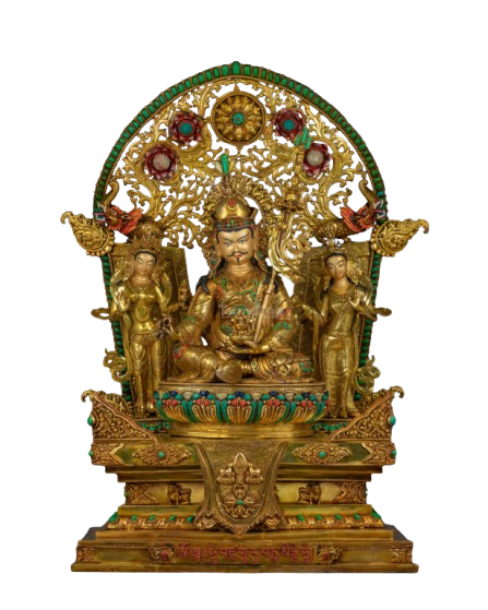 Guru Rinpoche with Consorts Set