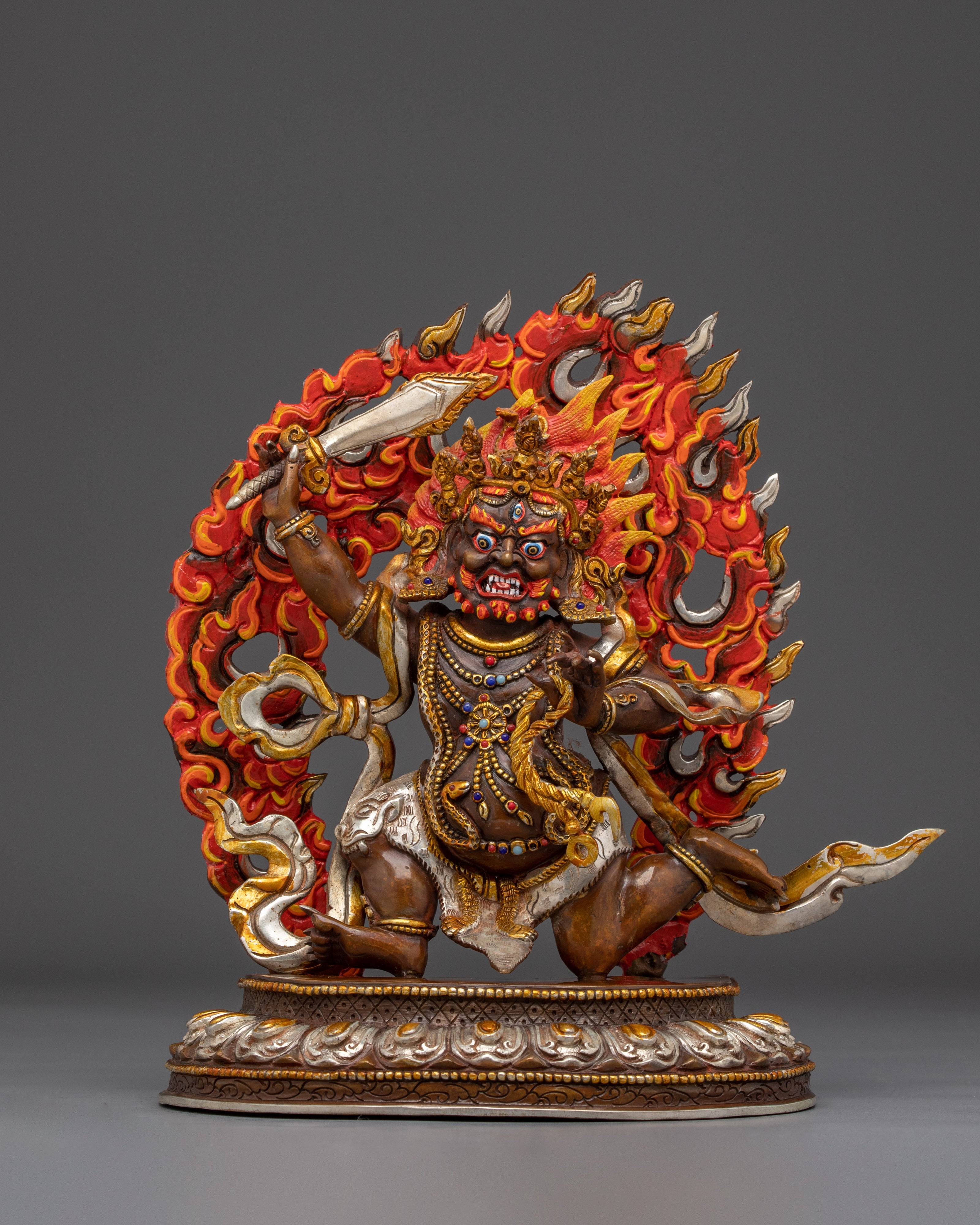 Buddhist Deity Achala Statue 