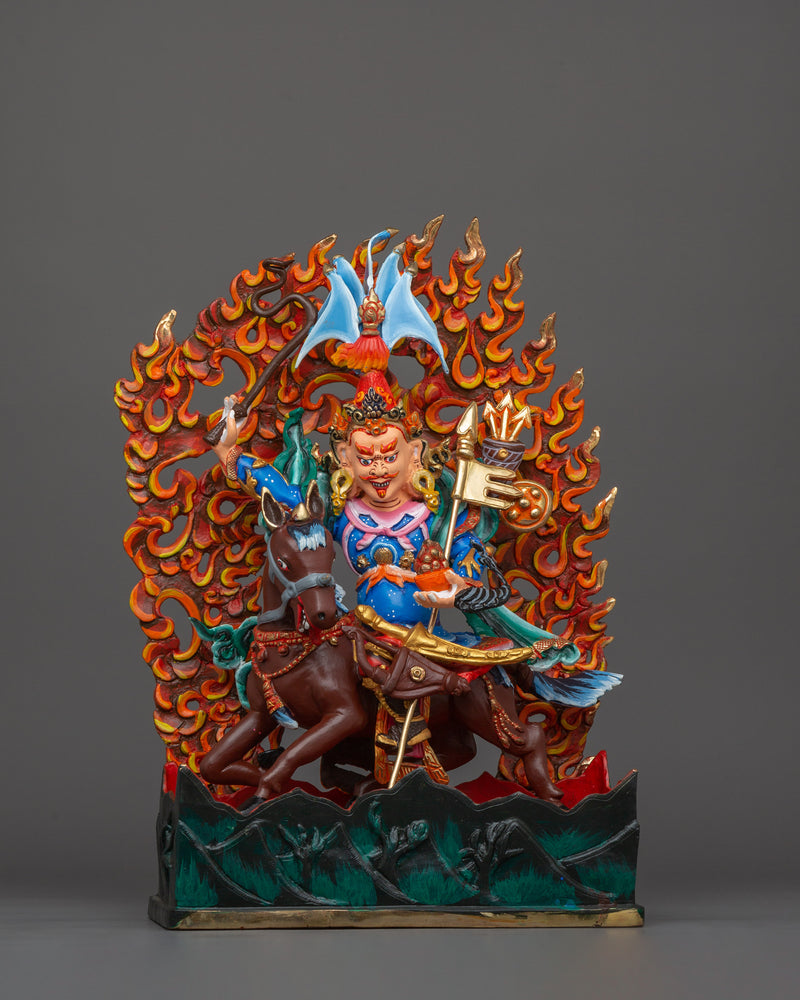 king-geshar-handmade-statue