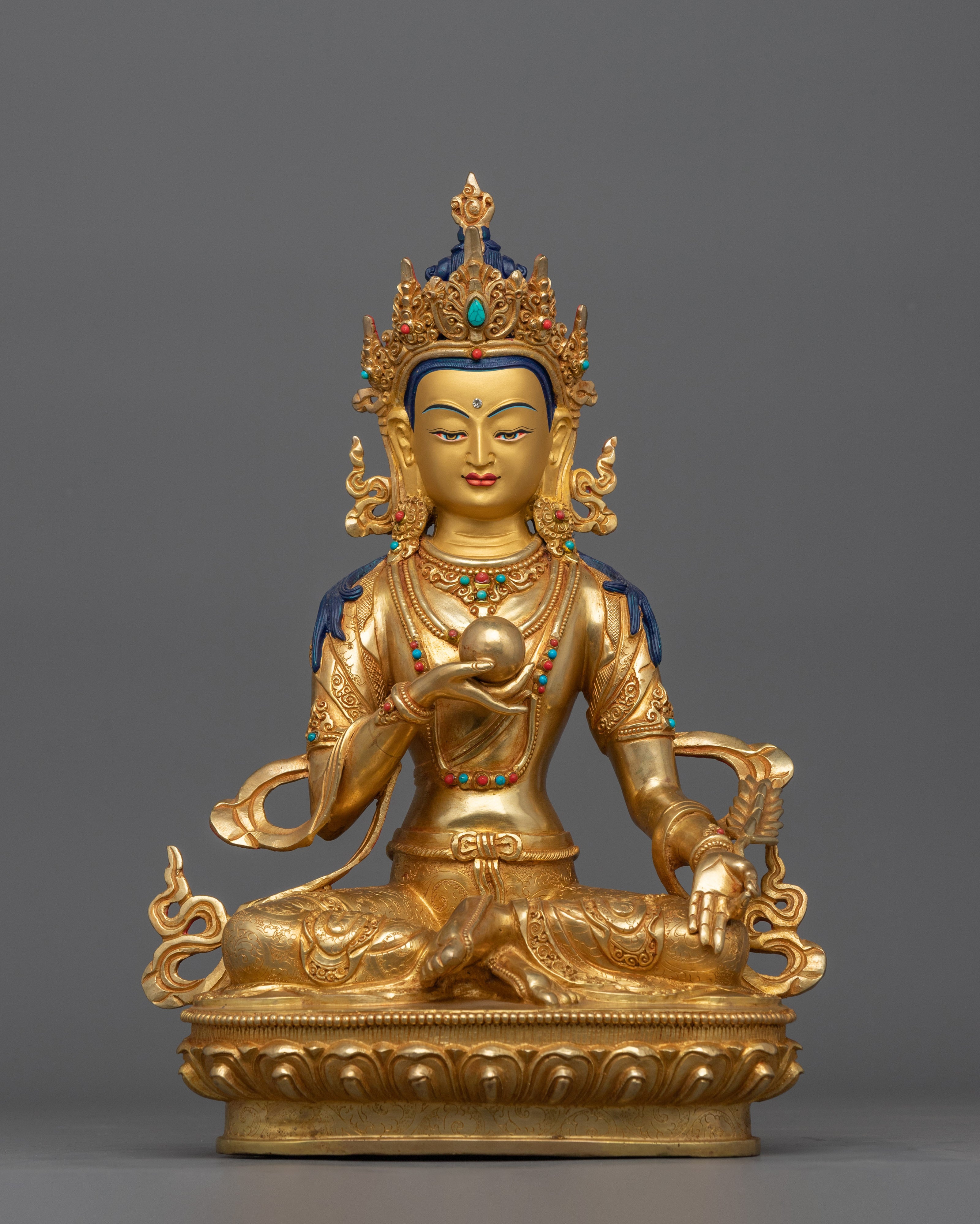 Statue of Kshitigarbha Holding Chintamani | Savior of Beings in Hell