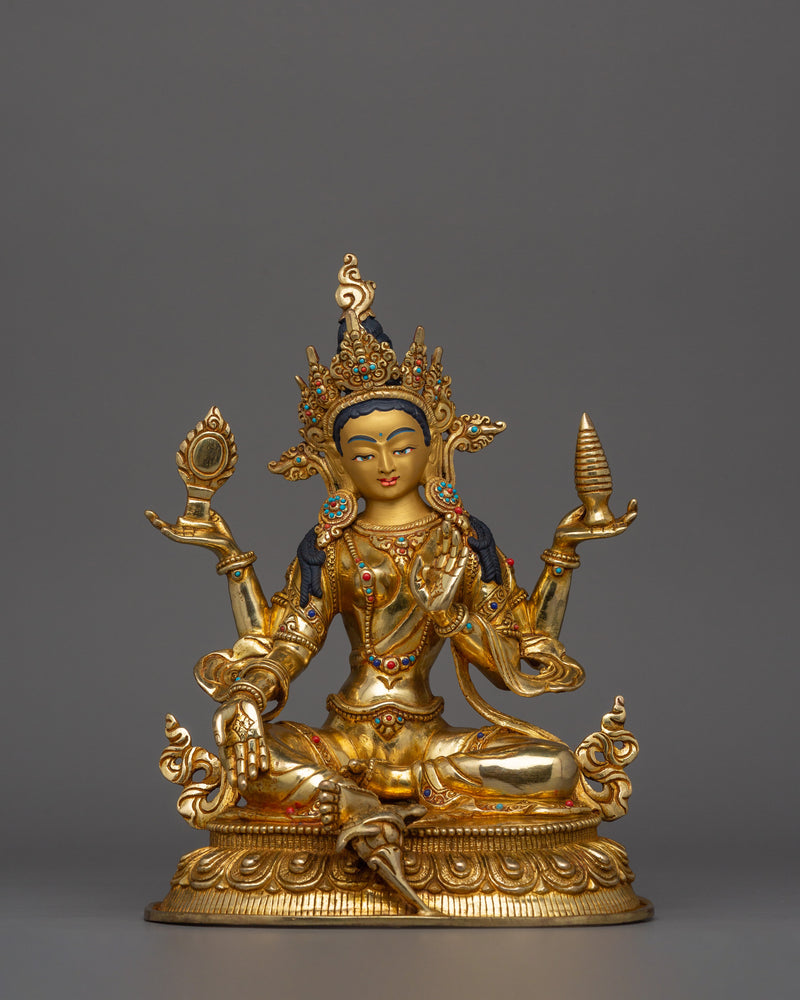 himalayan-statue-of-laxmi