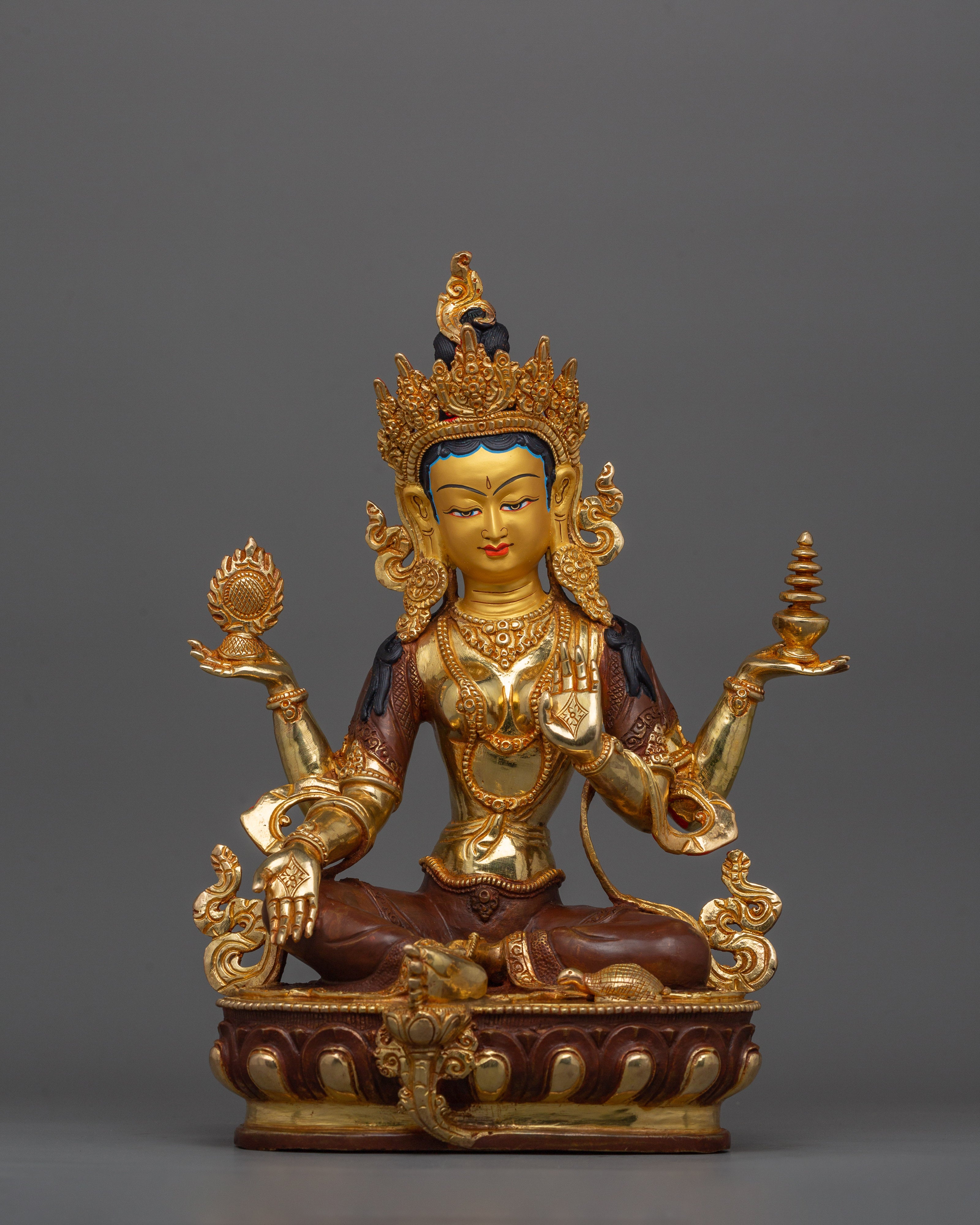 hindu-goddess-laxmi-sculpture