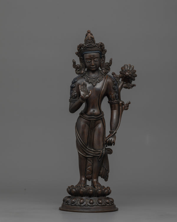 Standing Lokeshwor sculpture