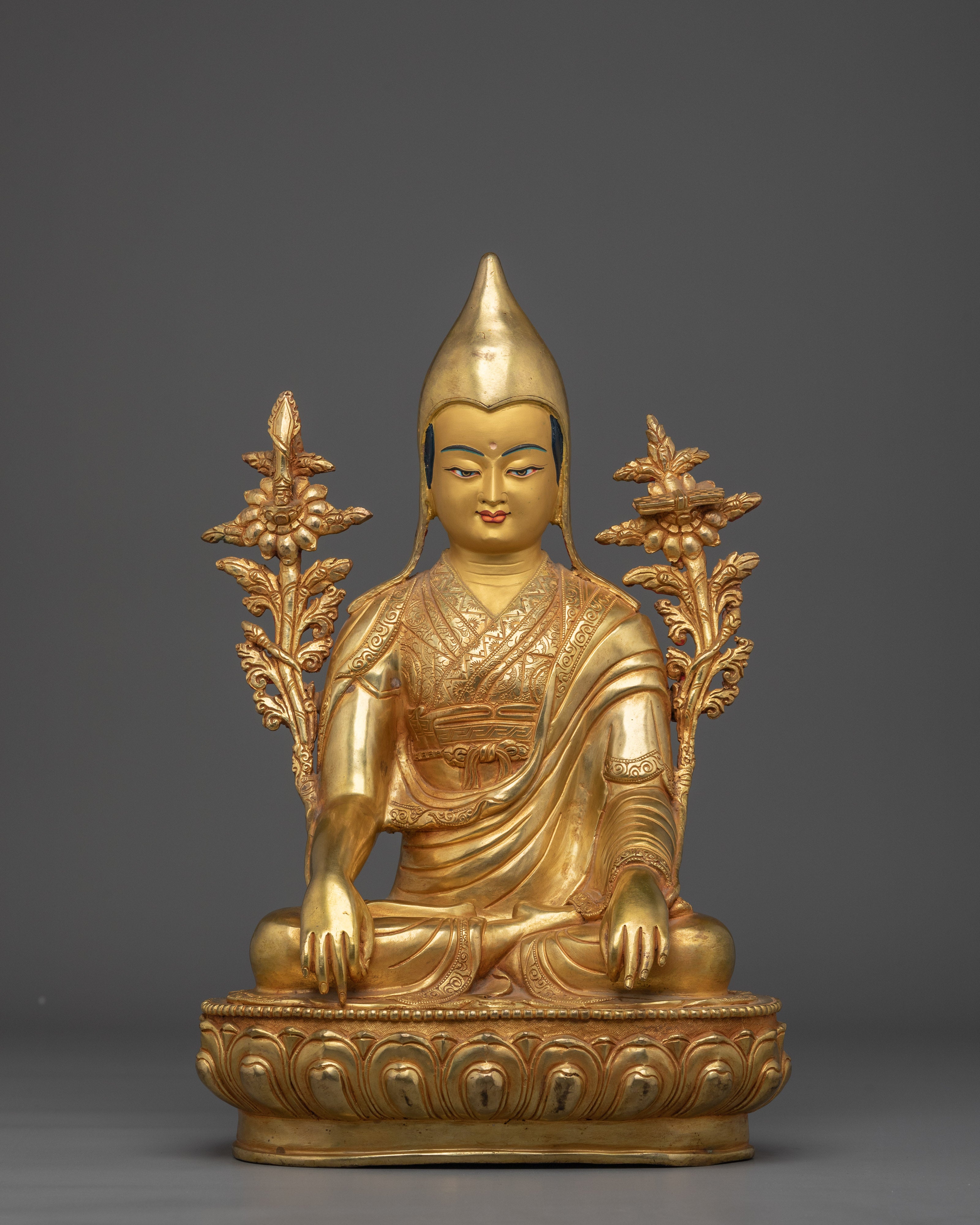 Longchenpa Statue: Tibetan Scholar of Nyingma School