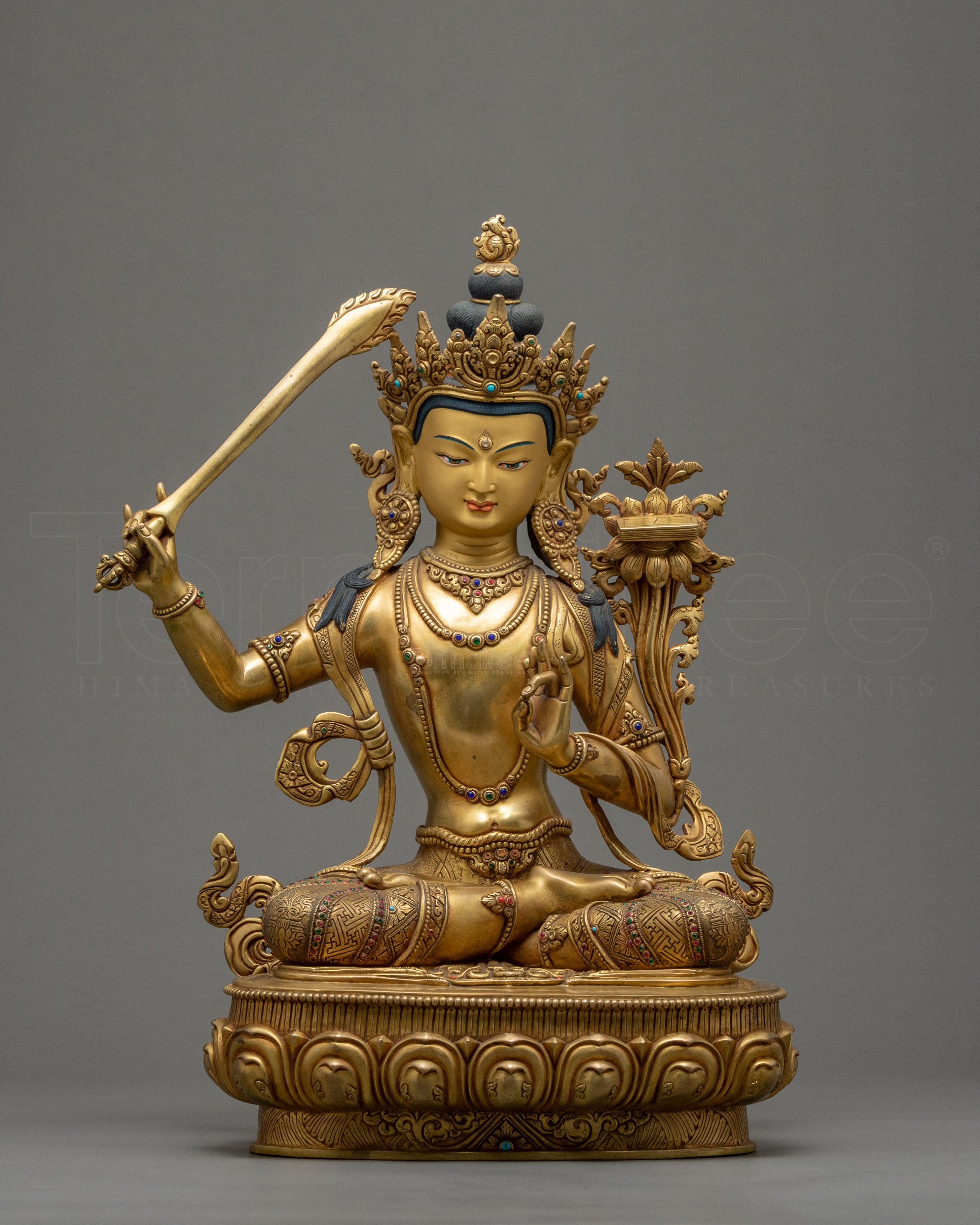 Manjushri Statue | Tibetan Wisdom Deity