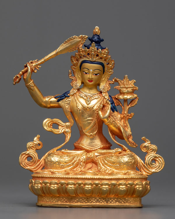 miniature-manjushri-statuette-for-altar