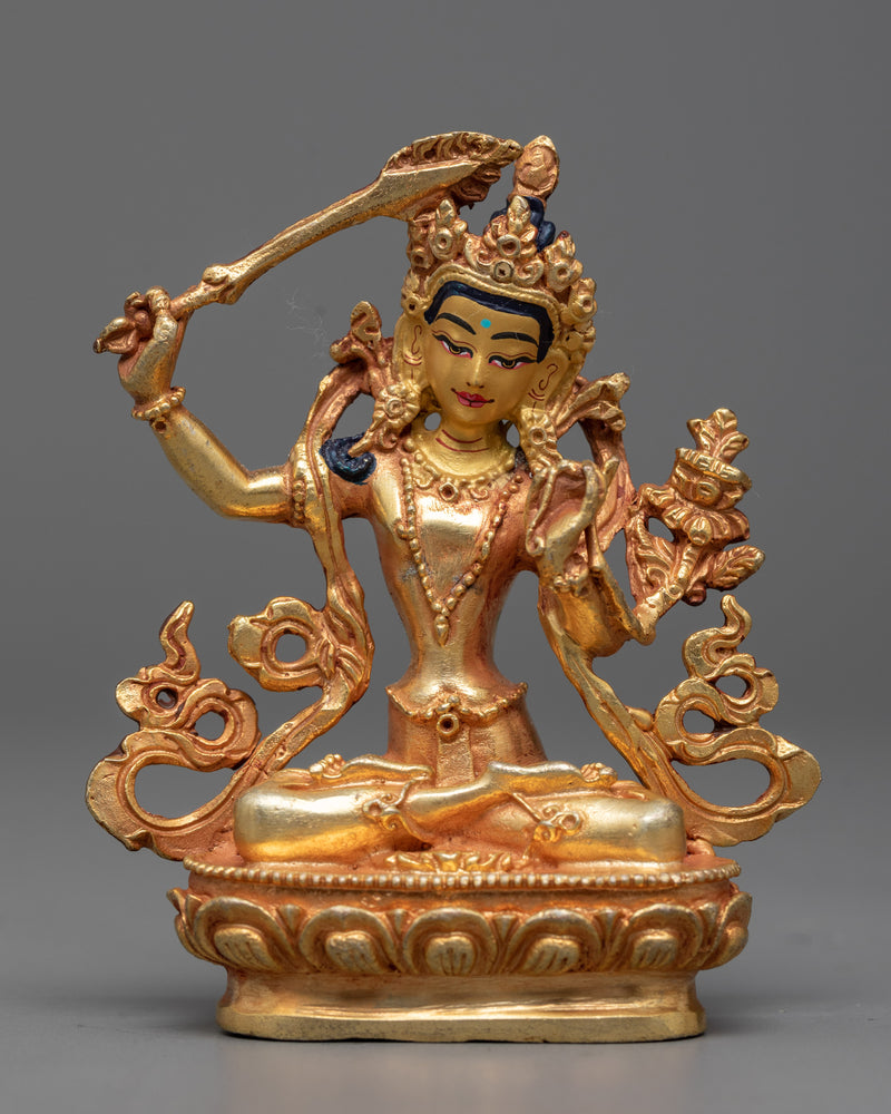 miniature-Bodhisattva-manjushri