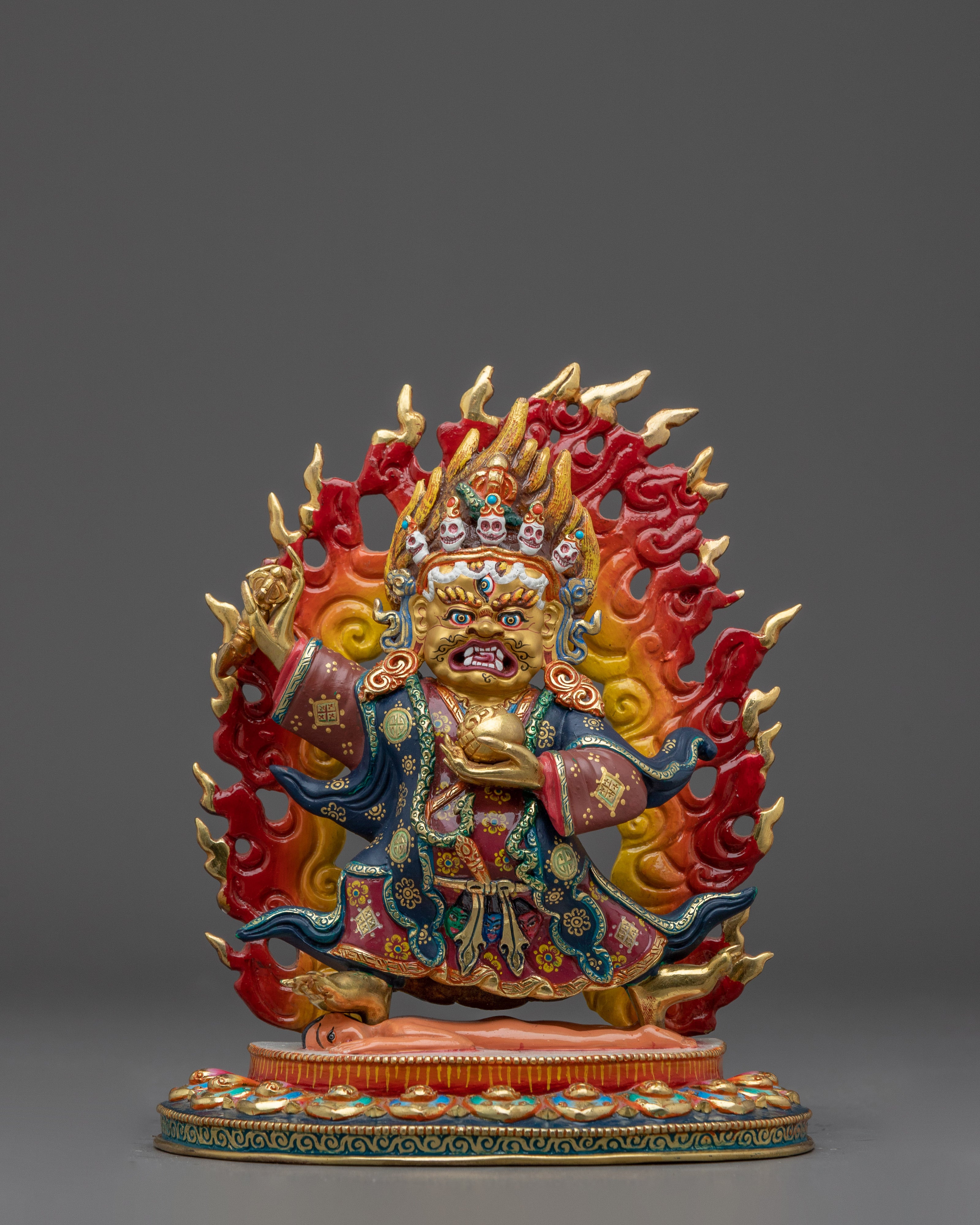 Mahakala Bernagchen Fierce Copper Deity