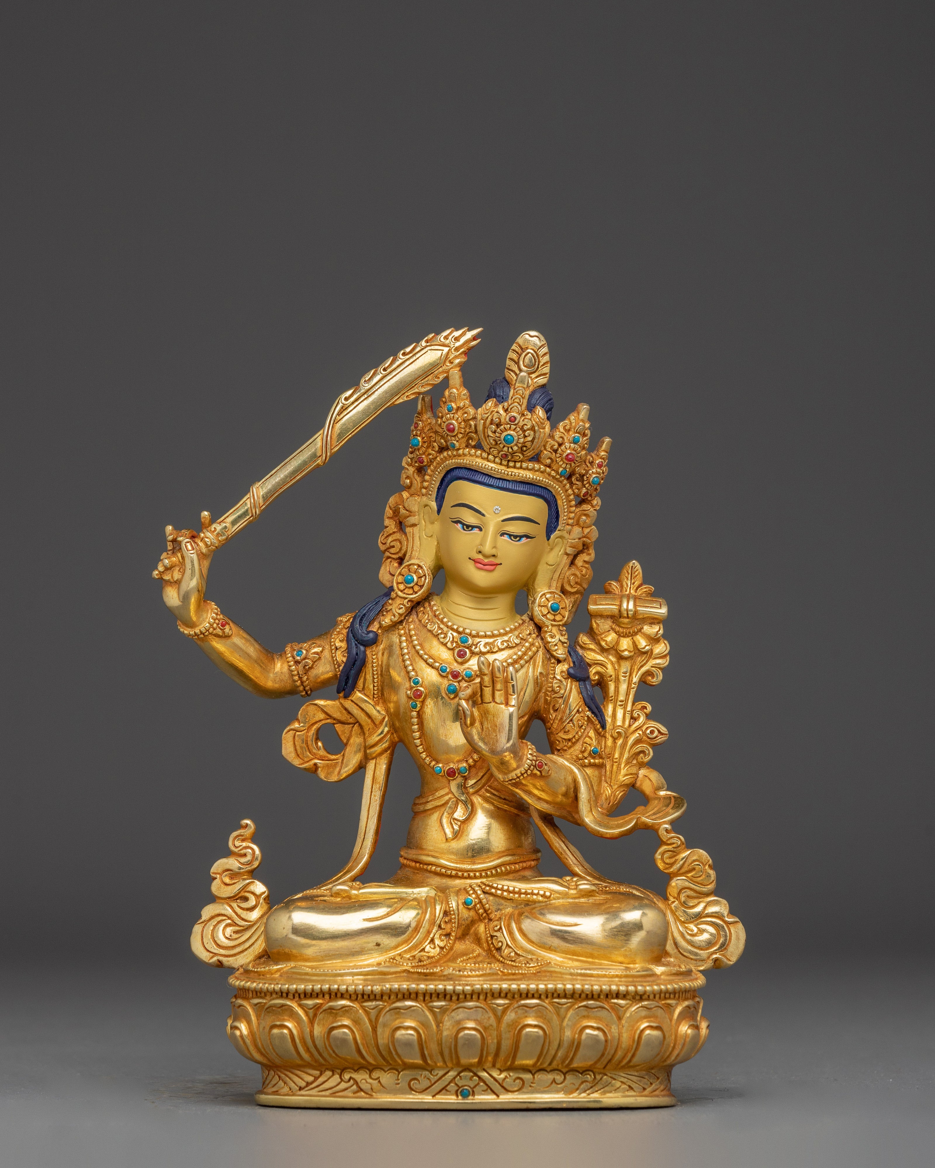 Enlightened Symbol of Manjushri Art