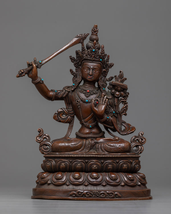 manjushri-bodhisattva-sculpture