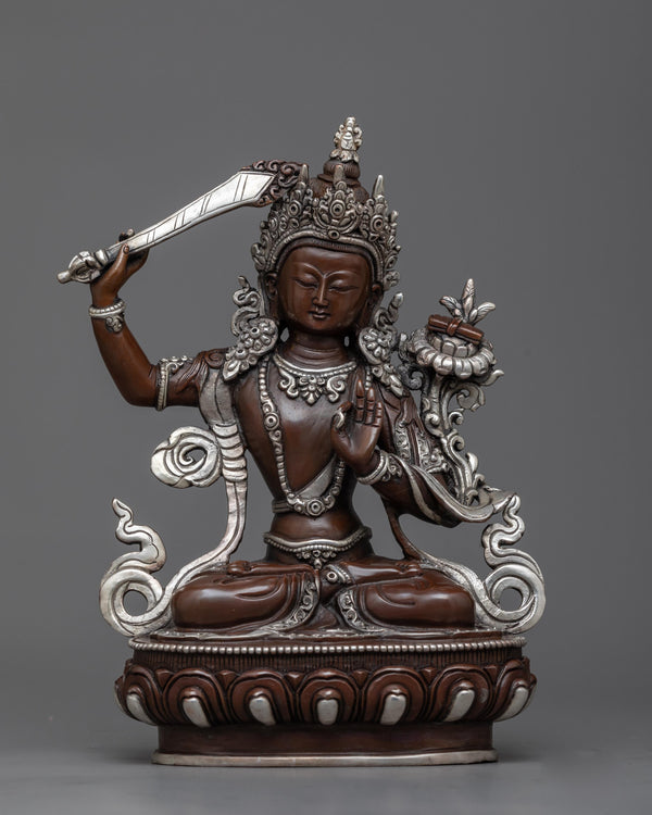 Bodhisattva Manjushri Buddha Statue