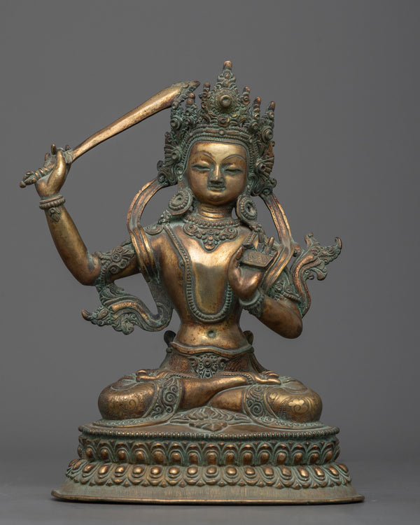 manjushree-god-statue