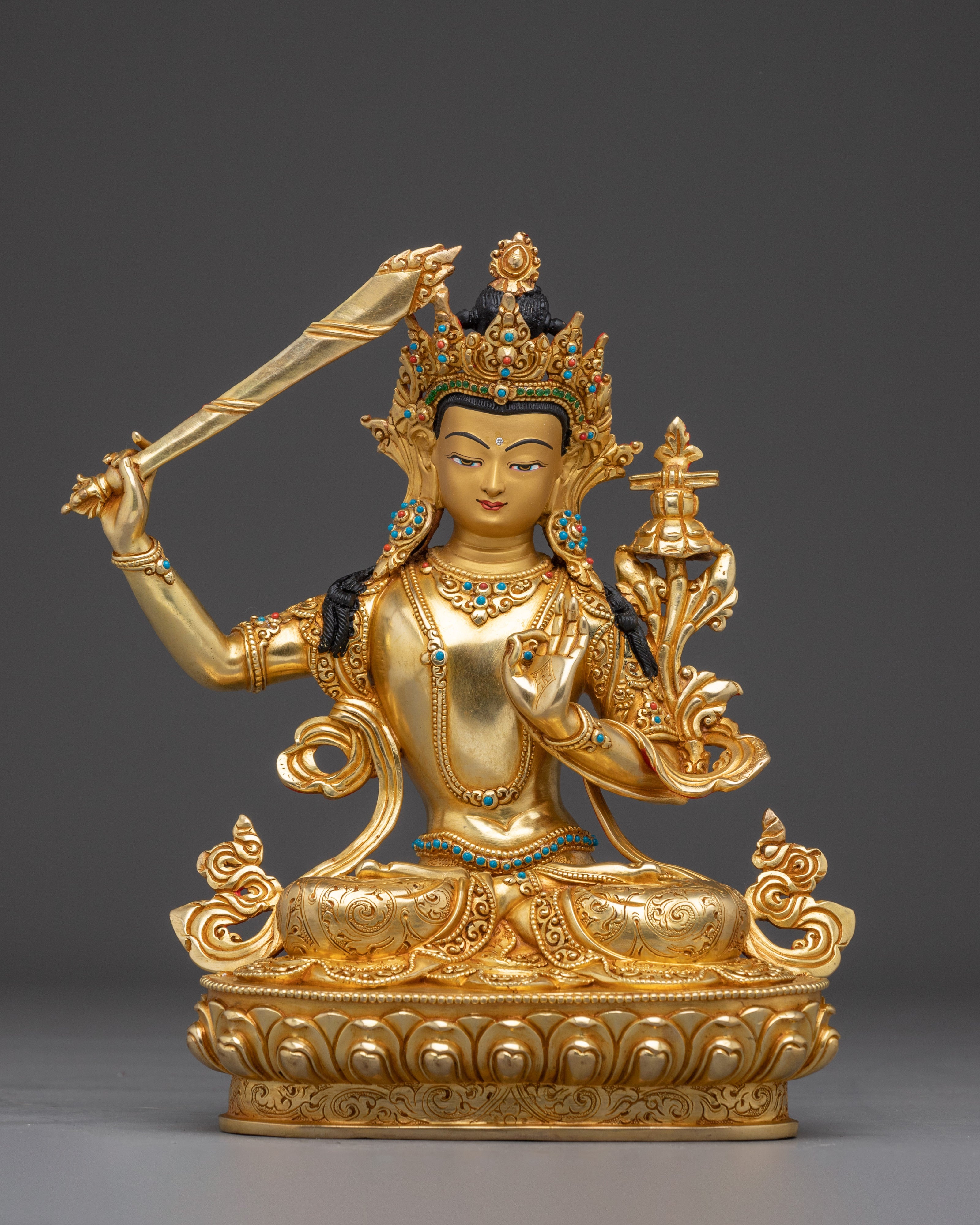 Manjushri Handmade Statue