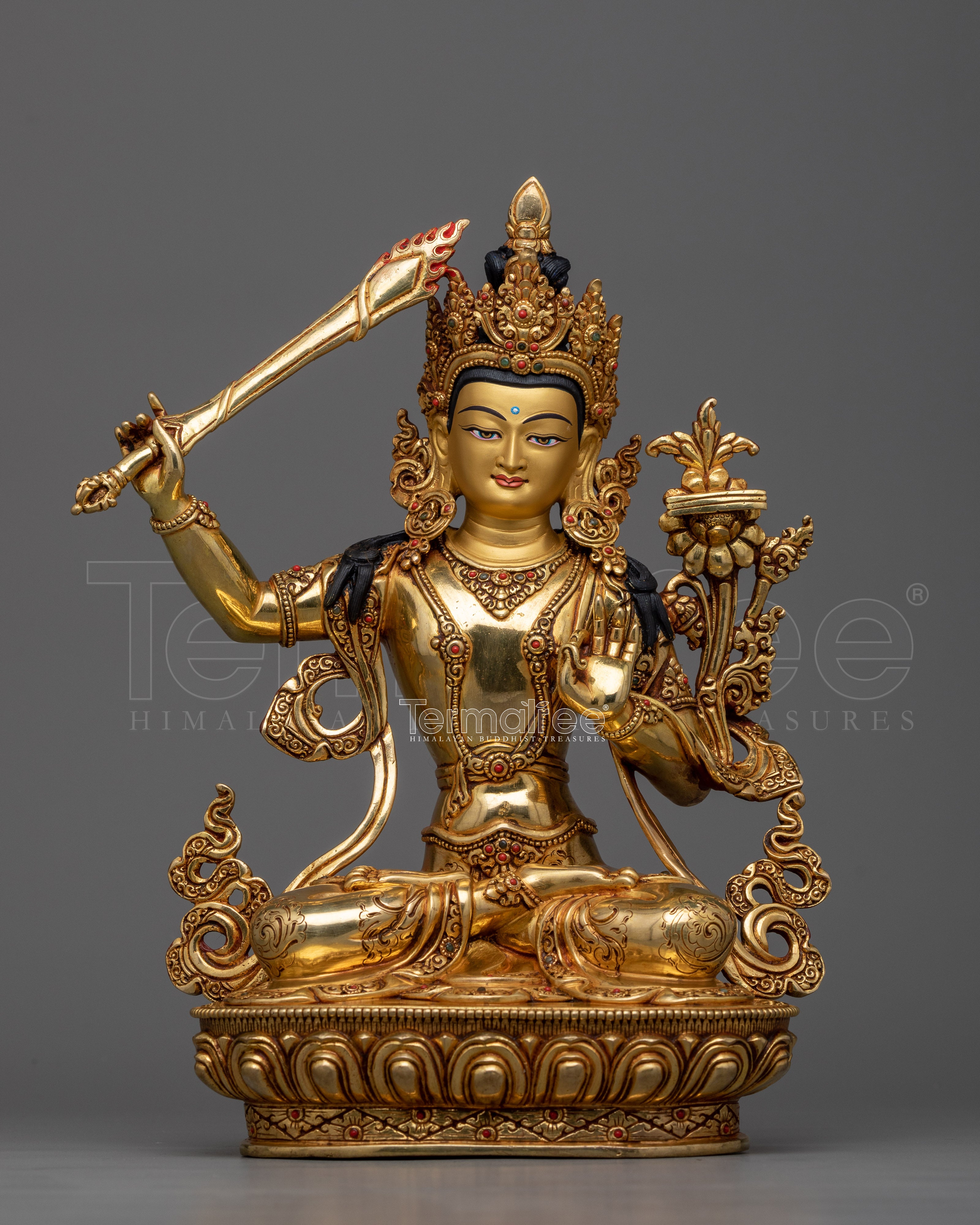 Wisdom Deity Manjushri Statue | High Quality Premium Statue