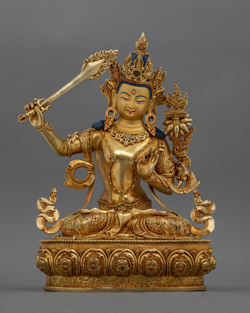 Manjushri Guardian of Wisdom Statue