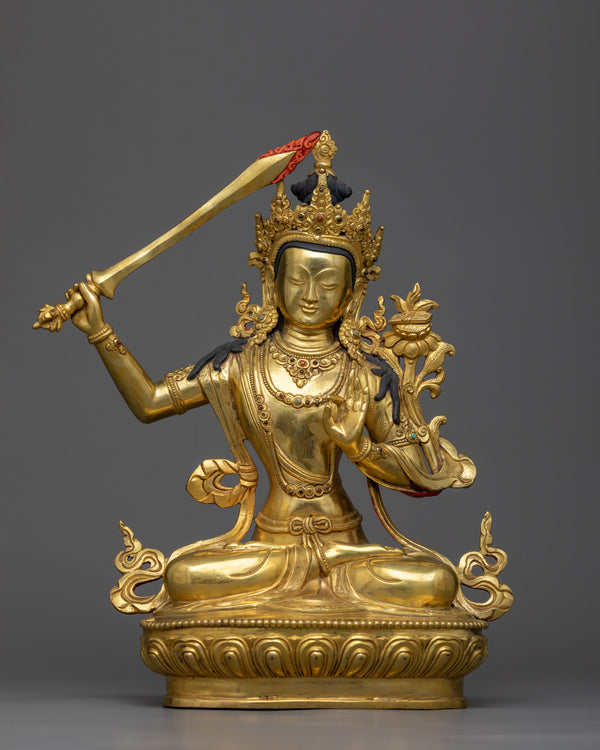 manjushri-buddhism-statue