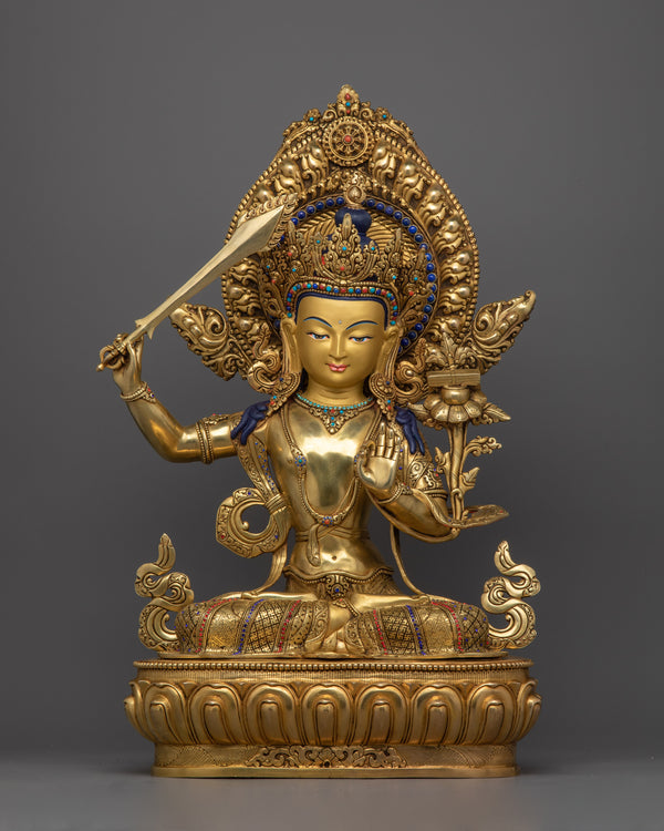 manjushri-figurine-for-wisdom-and-knowledge