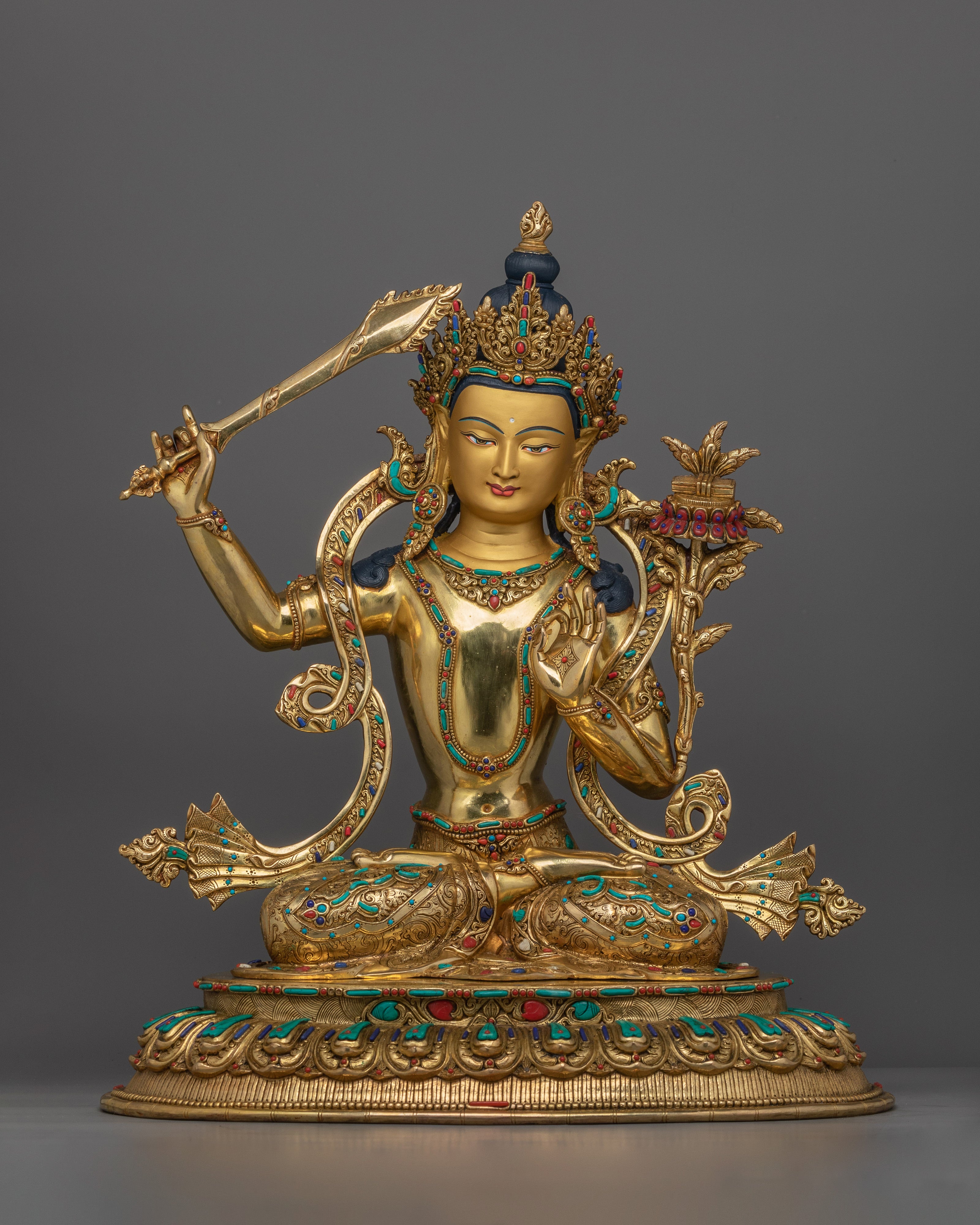 bodhisattva-of-wisdom-manjushri-figurine