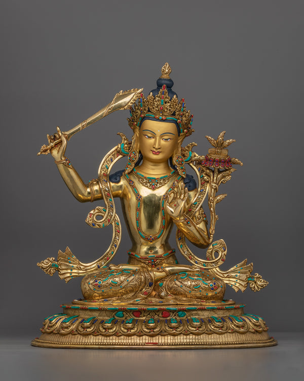 bodhisattva-of-wisdom-manjushri-figurine