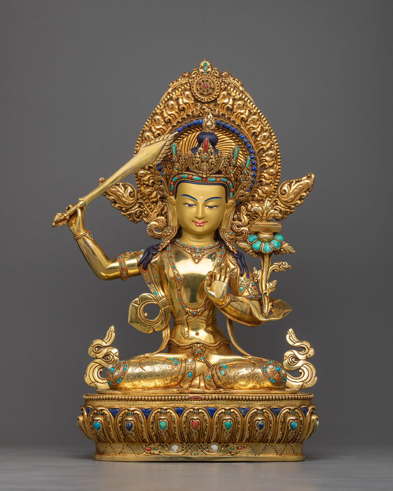 manjushri-wisdom-bodhisattva 