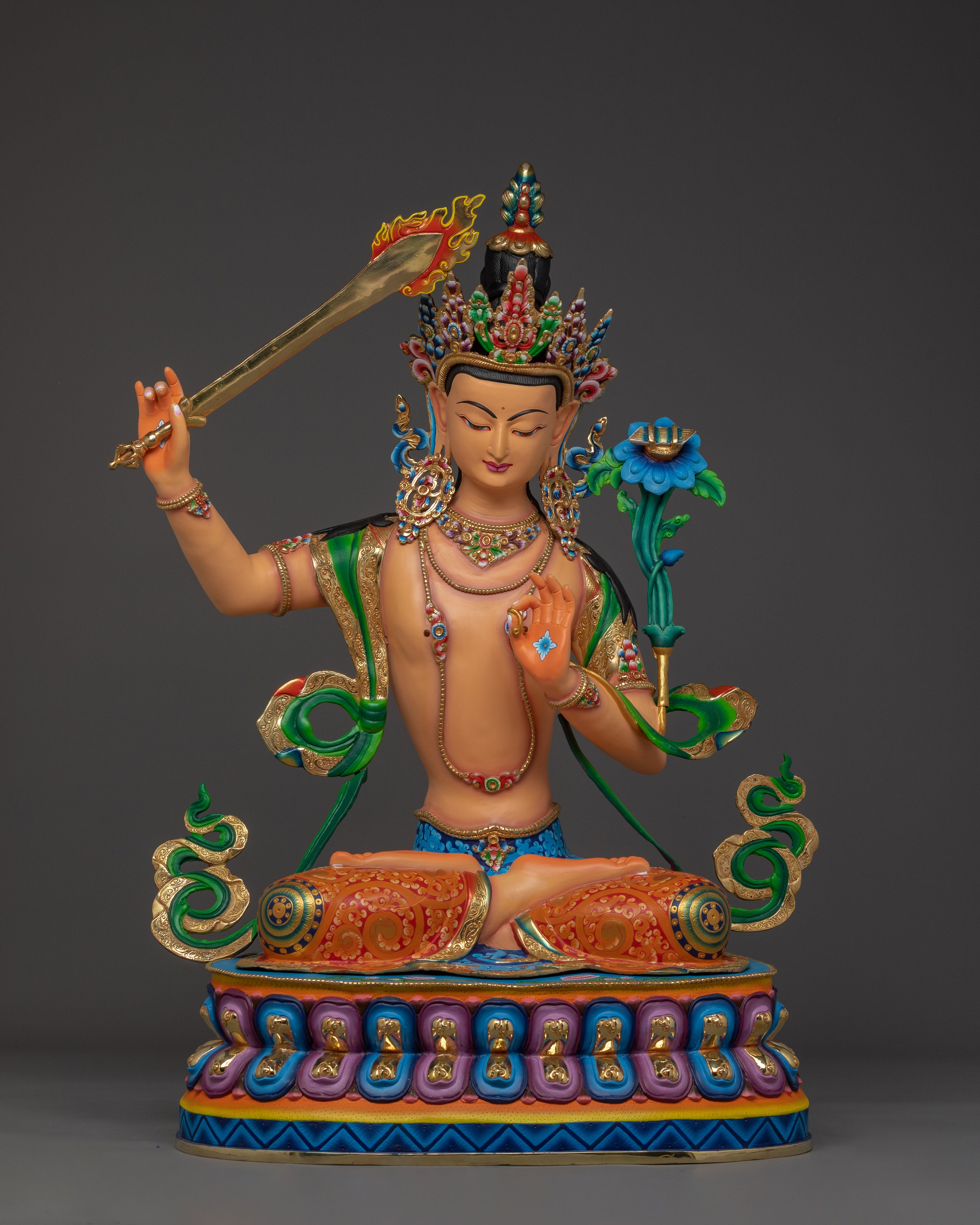 noble-bodhisattva-manjushri-statue