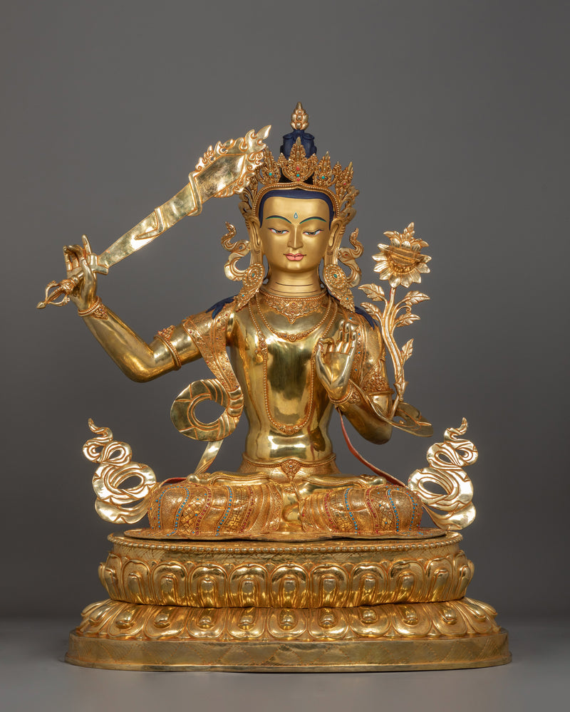 Sacred Figurine of Manjushri | The Bodhisattva of Wisdom