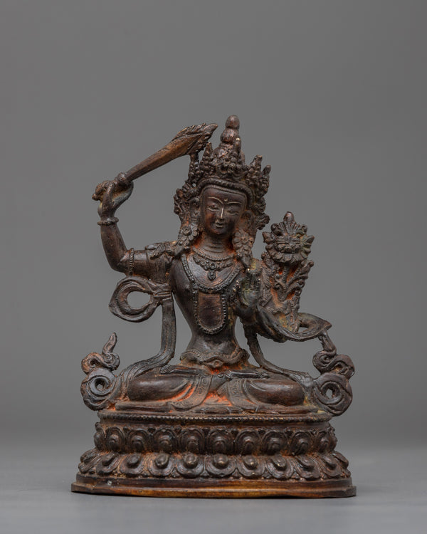manjushri-antique-figurine