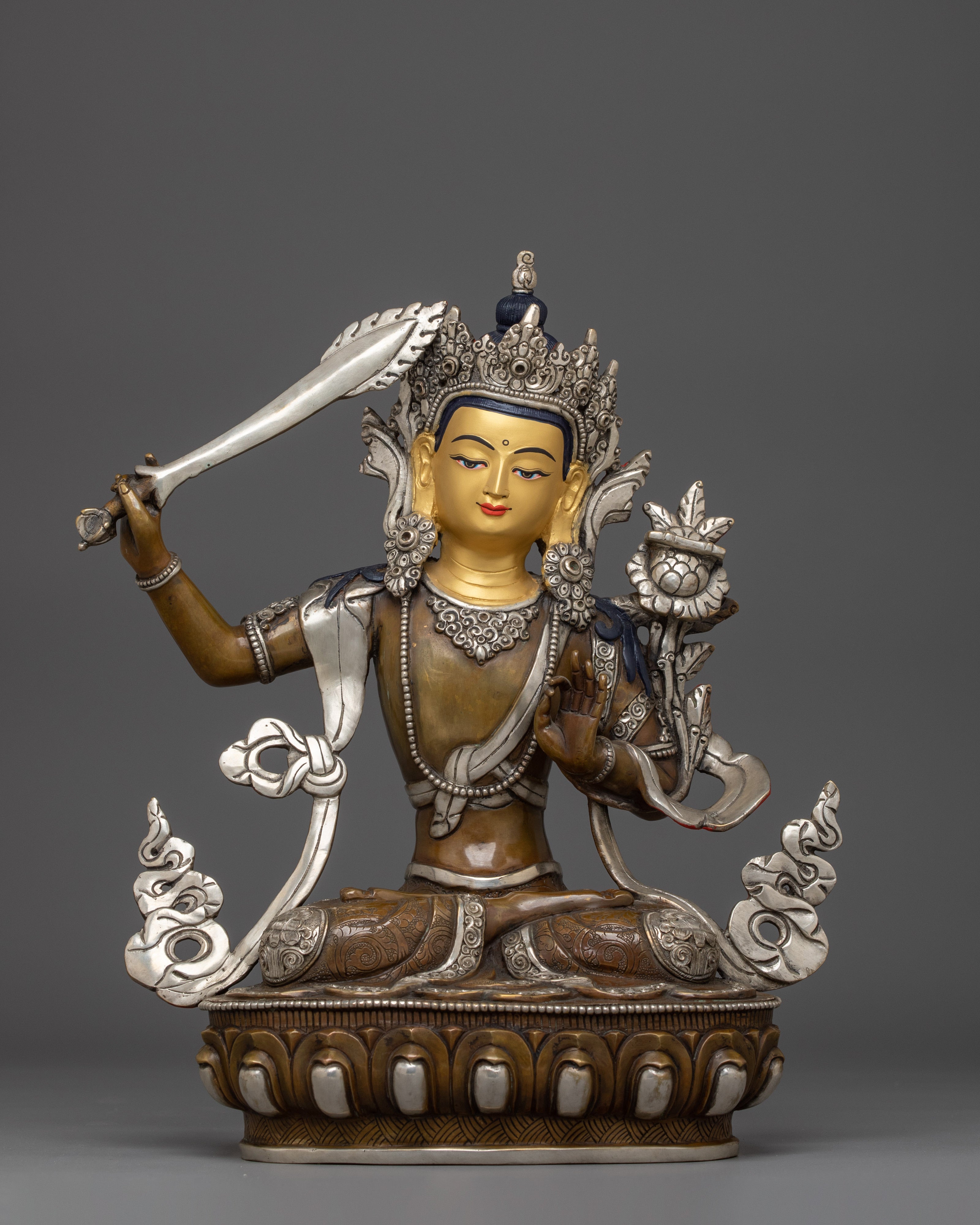 Manjushri Art -Bodhisattva of Supreme Wisdom