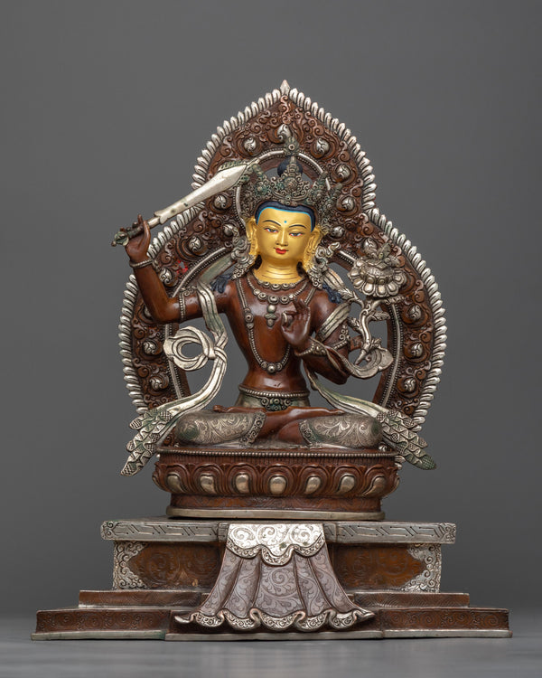 manjushri-on grand throne