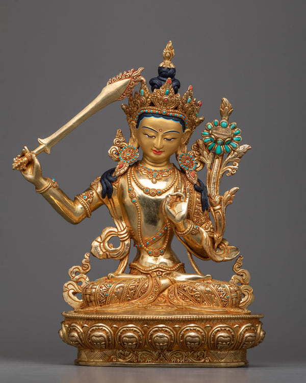 bodhisattva-manjushri-wenshu-statue