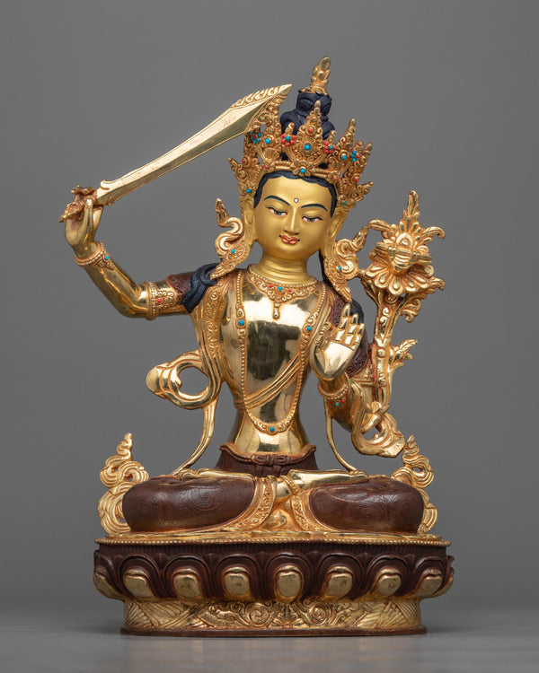 wisdom god manjushri