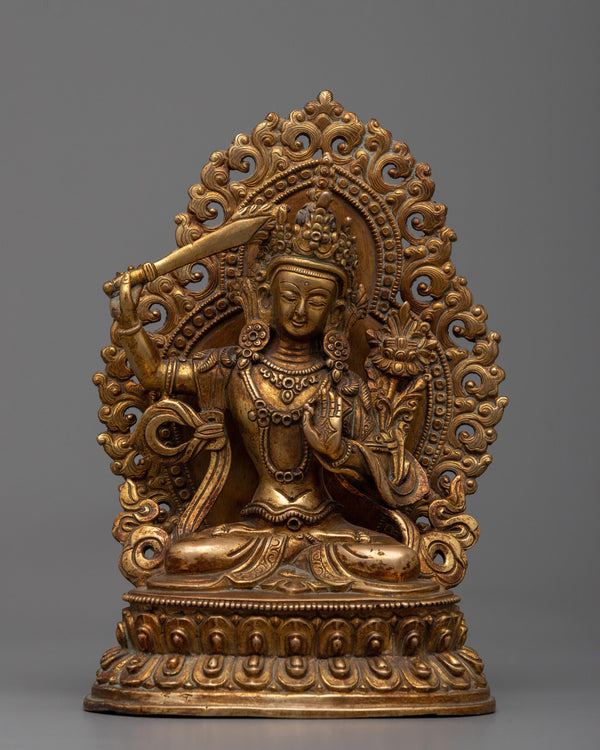 manjushri-long-mantra-statue