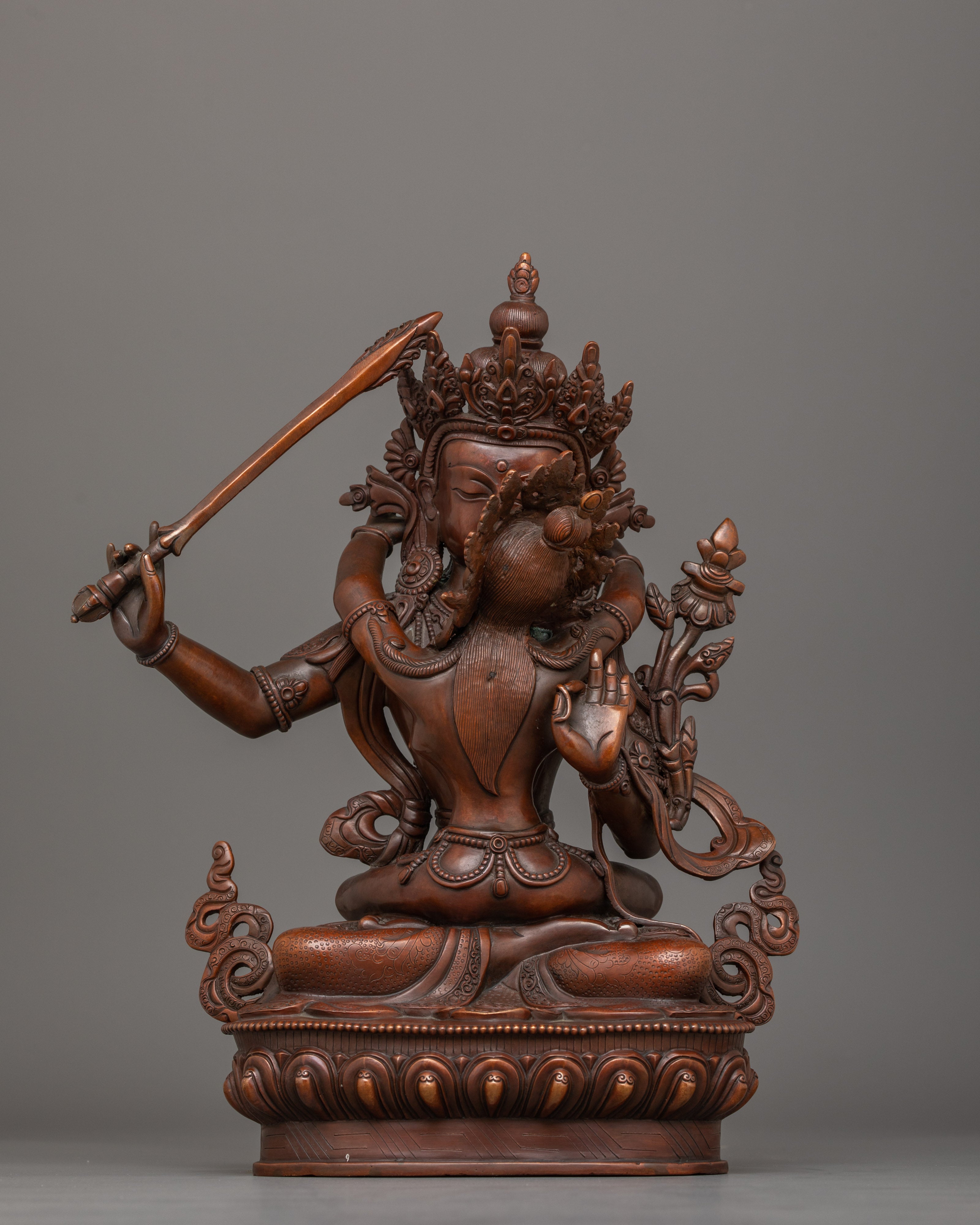Sacred Manjushri with Consort 