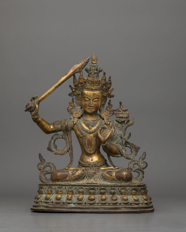 Antique Finished Manjushri