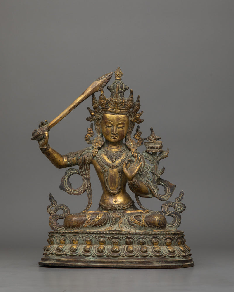 Antique Finished Manjushri
