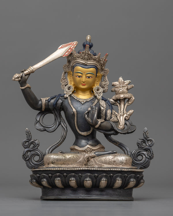 manjushri-bodhisattva-statue from-nepal