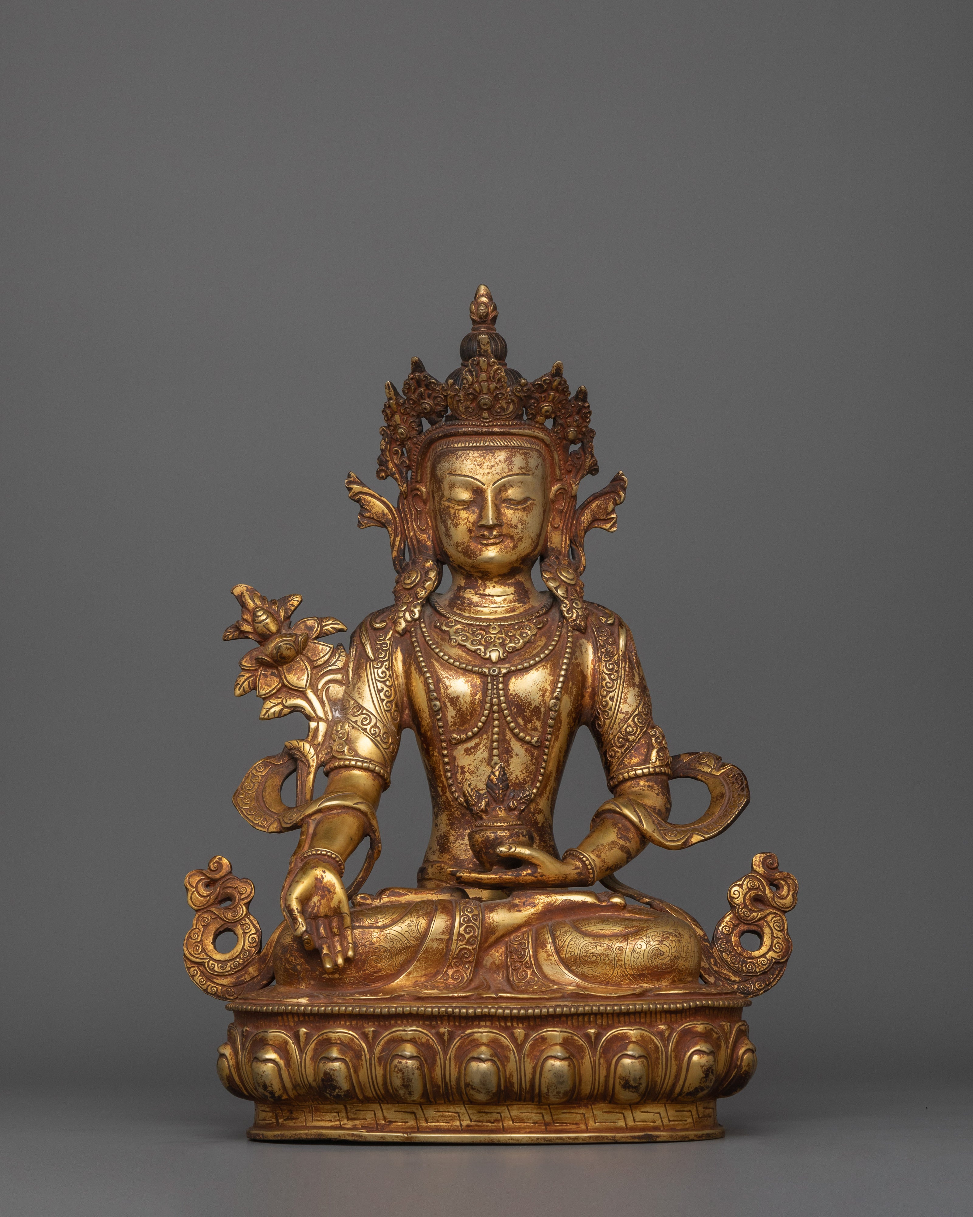 skillfully-handcrafted-statue-of-medicine-buddha