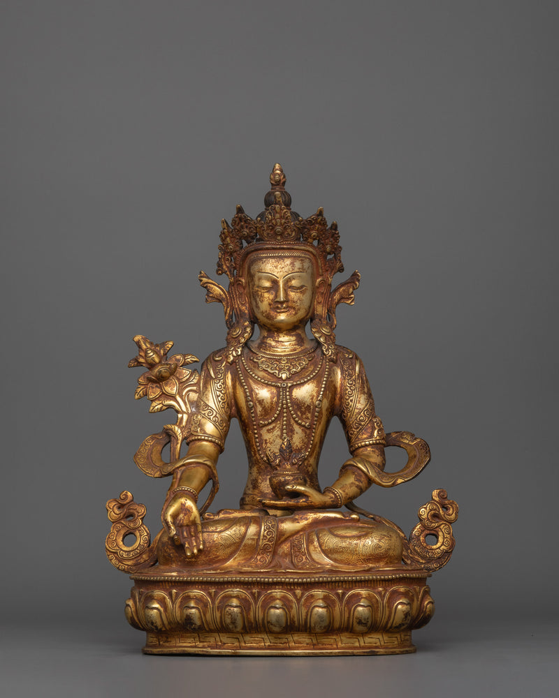 skillfully-handcrafted-statue-of-medicine-buddha