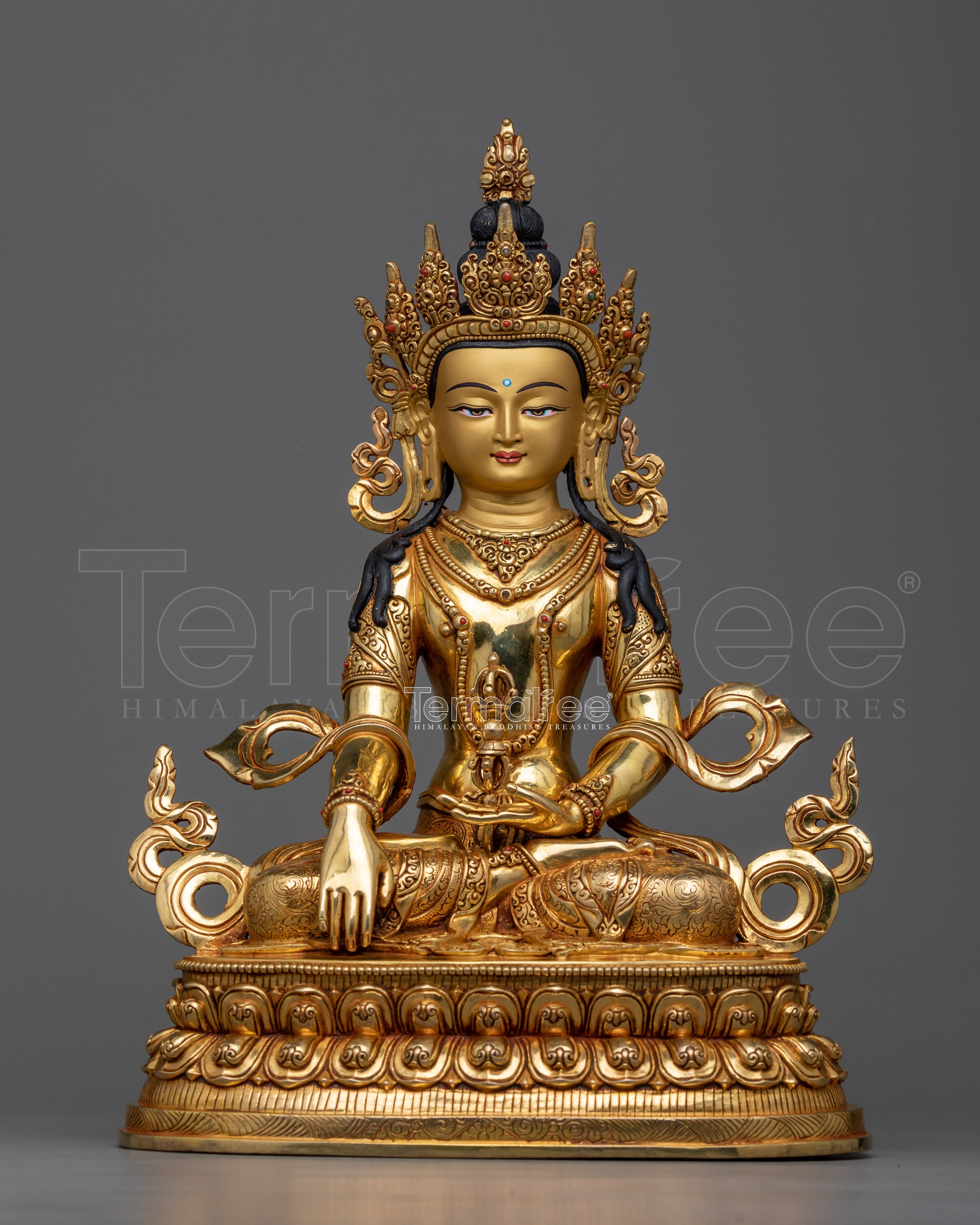 Tibetan Mitrugpa Statue | Askhobhya one of Dhyani Buddha