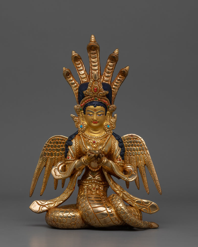 Handmade Nagakanya Statue 