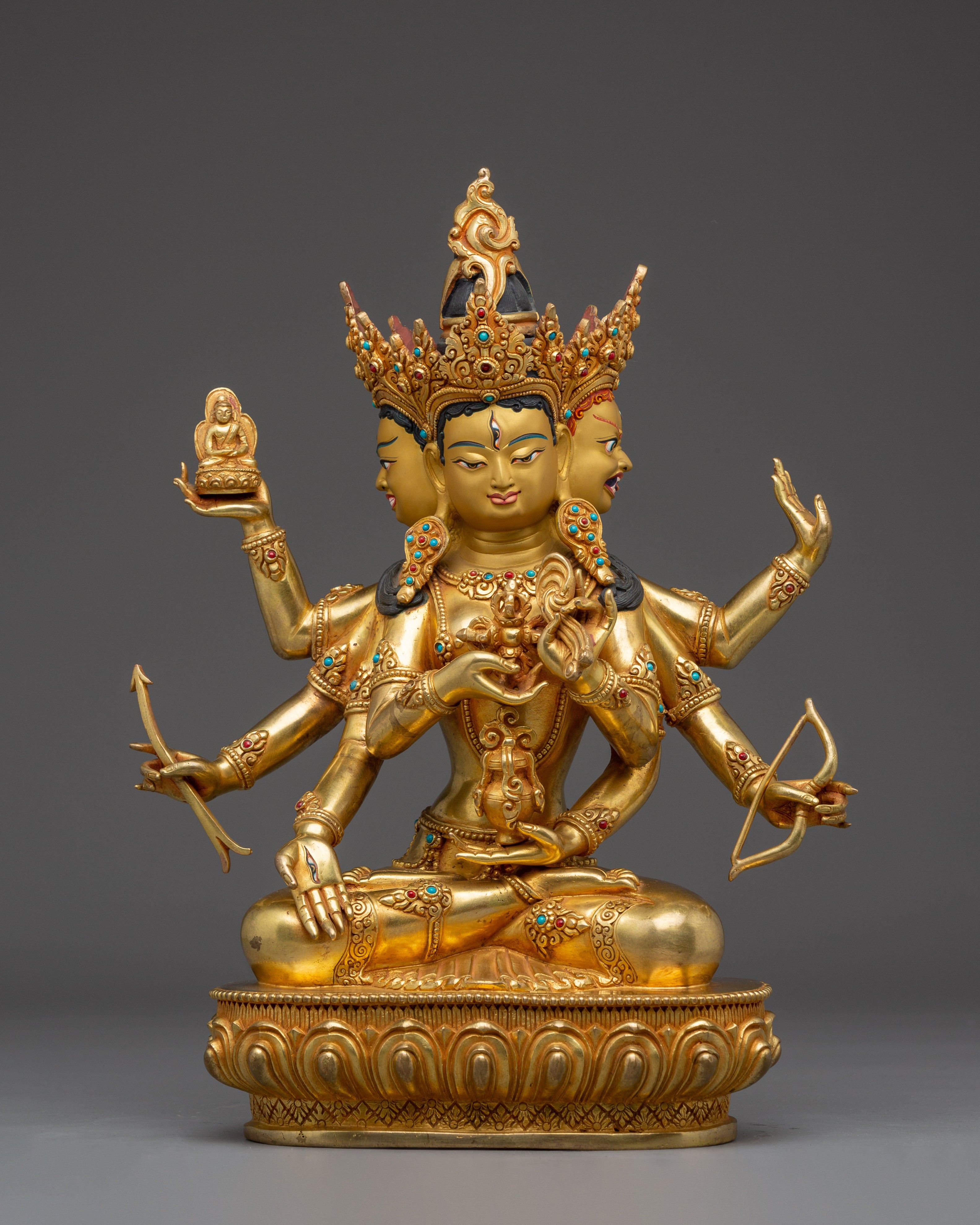 Himalayan Buddhist Art of Namgyalma | Buddhist Longevity Deity