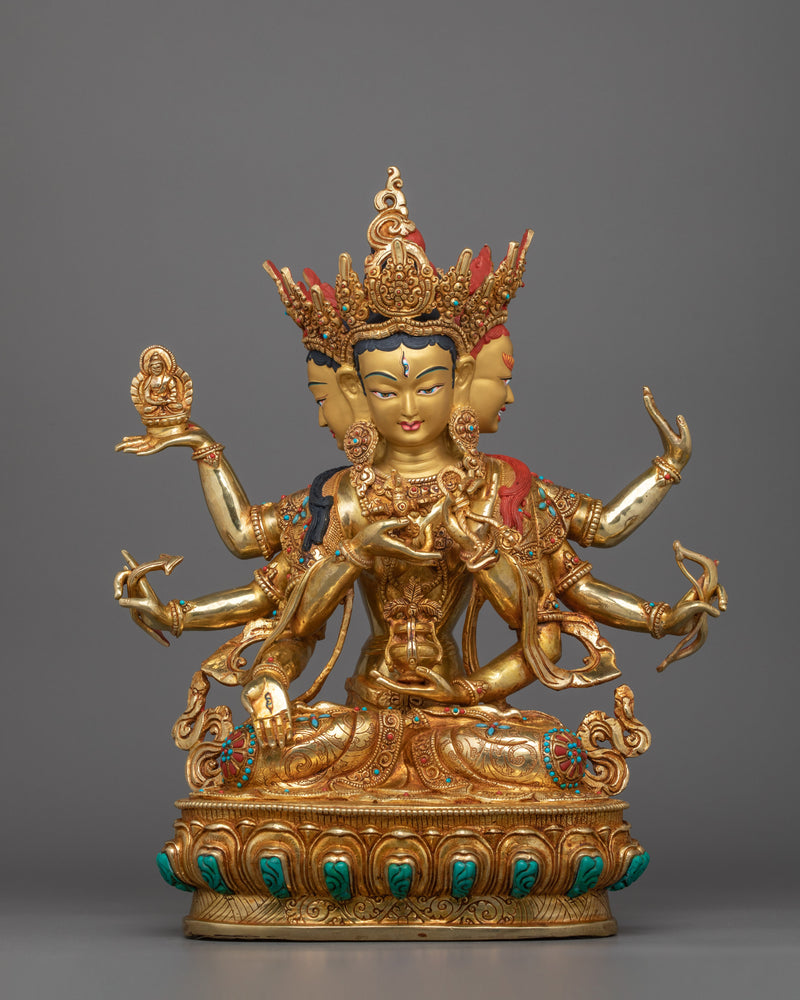 Handmade Ushnishavijaya "Namgyalma" Statue