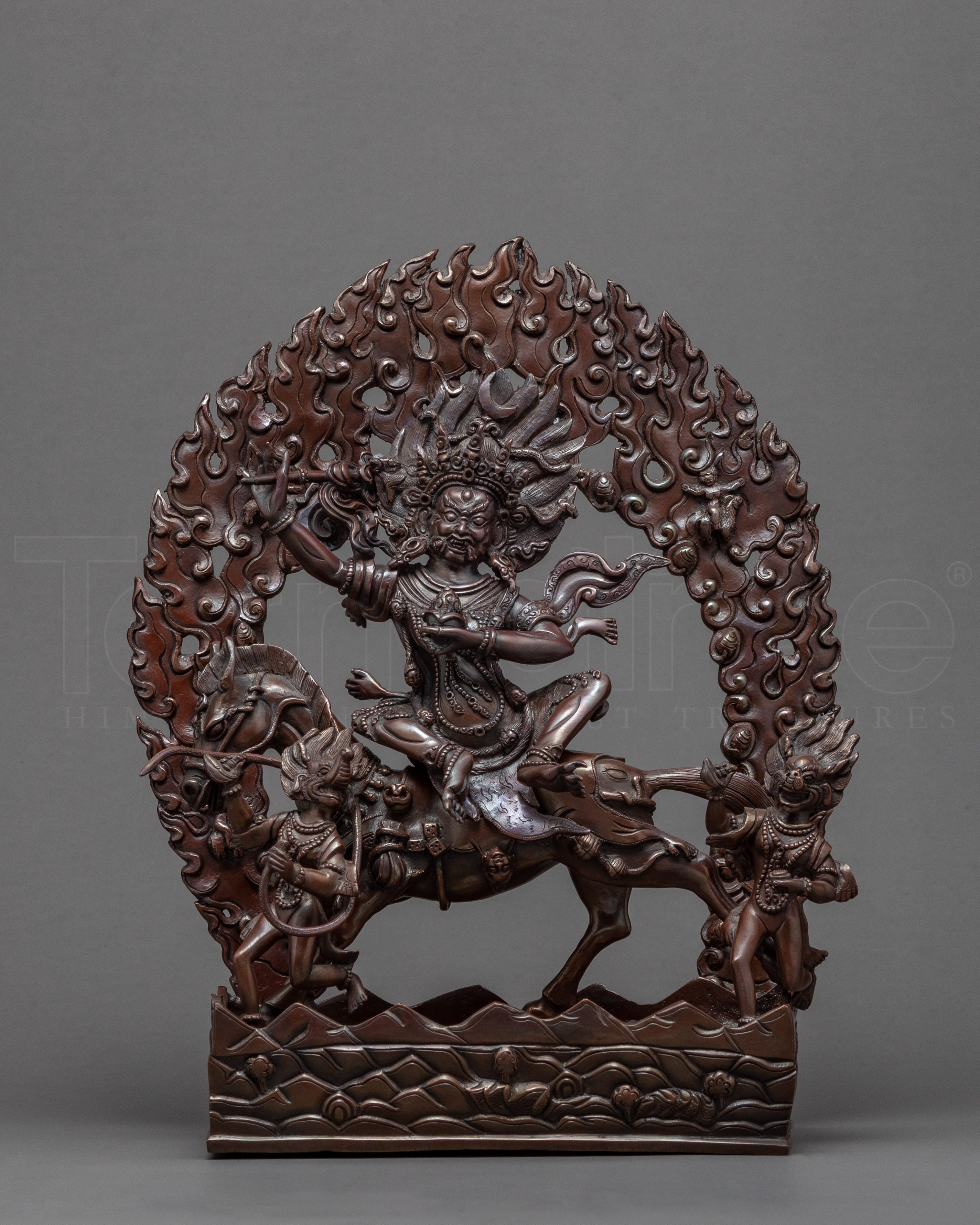 Palden Lhamo | Handcrafted Copper Statue | Termatree